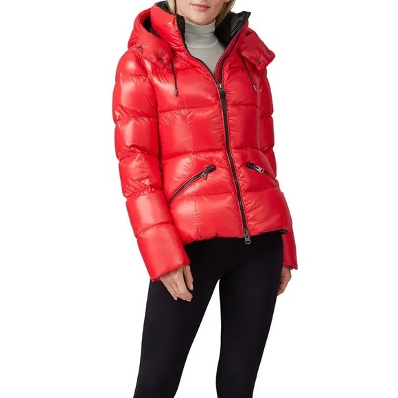 MACKAGE red Madalyn puffer coat worn twice - Picture 1 of 4